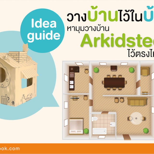 Idea guide วางบ้านไว้ในบ้าน หามุมวางบ้าน Arkidstect ไว้ตรงไหนดีนะ?